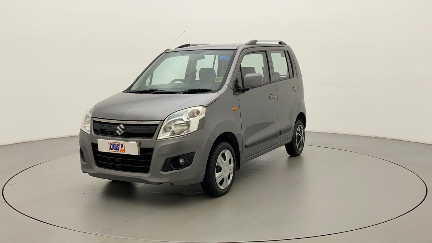 2013 Maruti Wagon R 1.0 VXI, Petrol, Manual, 48,692 km, Left Front Diagonal