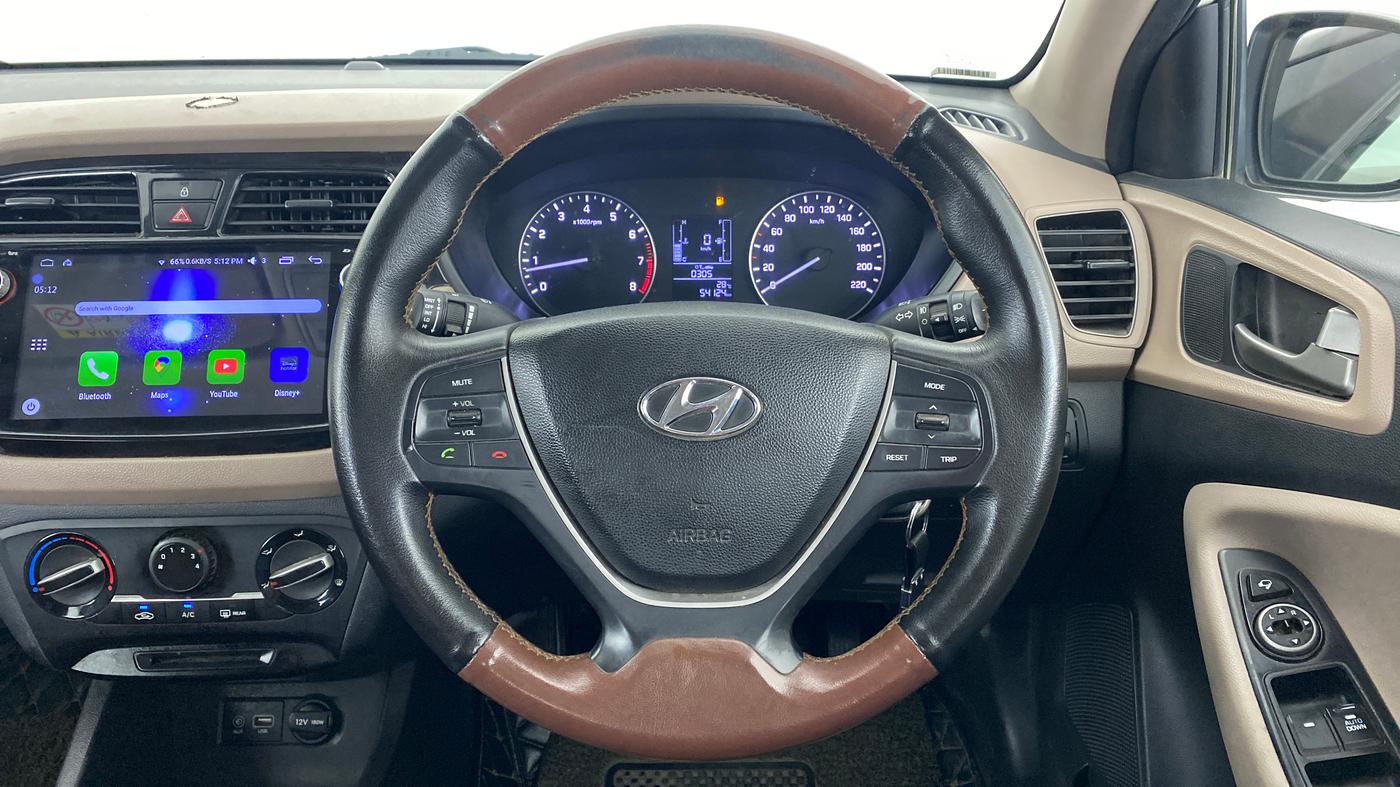 2017 Hyundai Elite i20 SPORTZ 1.2, Petrol, Manual, 55,381 km, Steering Wheel Close Up
