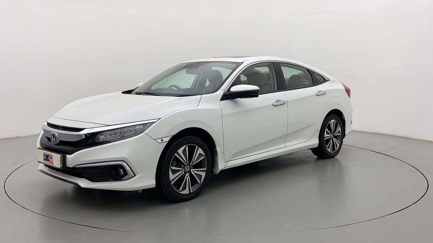 2020 Honda Civic ZX CVT PETROL, Petrol, Automatic, 30,506 km, Left Front Diagonal