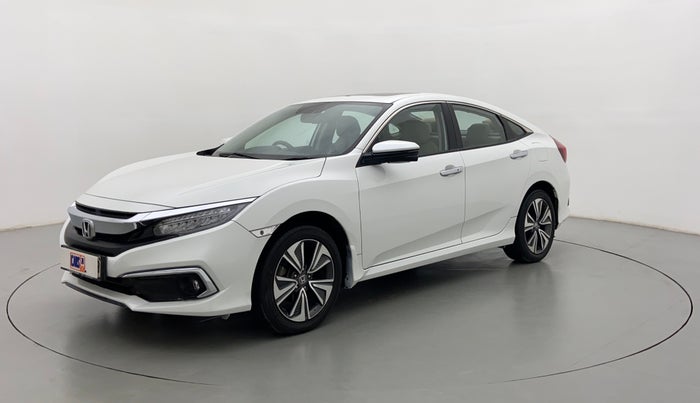 2020 Honda Civic ZX CVT PETROL, Petrol, Automatic, 30,506 km, Left Front Diagonal