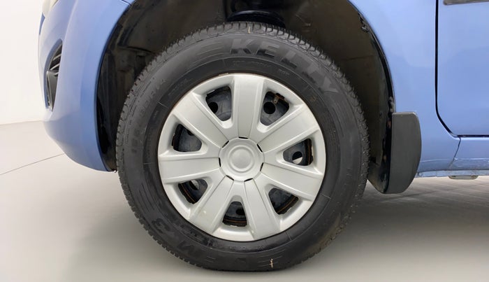 2014 Maruti Ritz VXI BS IV, Petrol, Manual, Left Front Wheel