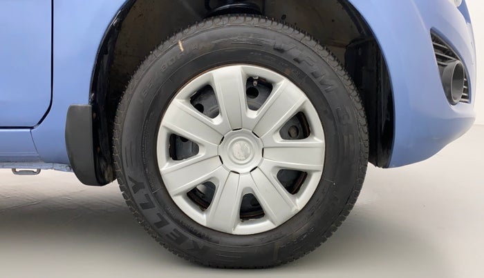 2014 Maruti Ritz VXI BS IV, Petrol, Manual, Right Front Wheel