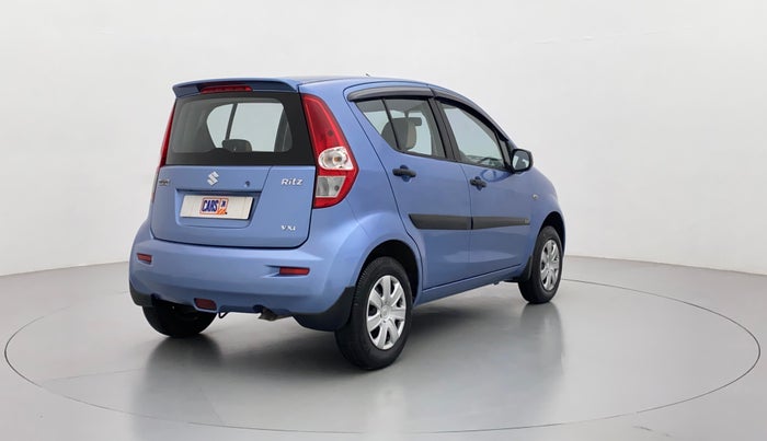2014 Maruti Ritz VXI BS IV, Petrol, Manual, Right Back Diagonal