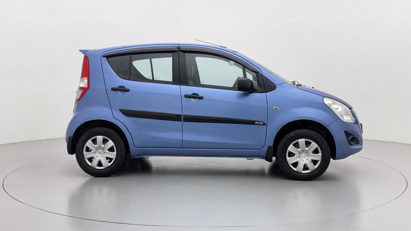2014 Maruti Ritz VXI BS IV, Petrol, Manual, Right Side View