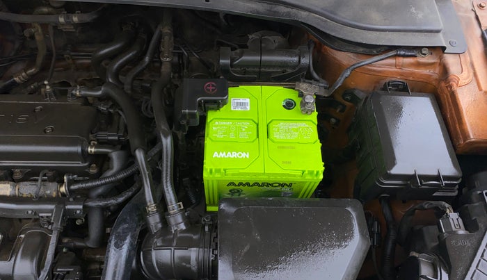 2018 Hyundai Creta SX AT 1.6 PETROL, Petrol, Automatic, 1,24,513 km, Engine View - Left