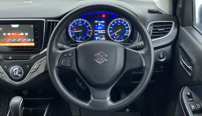 2020 Maruti Baleno ZETA CVT PETROL 1.2, Petrol, Automatic, 26,091 km, Steering Wheel Close Up