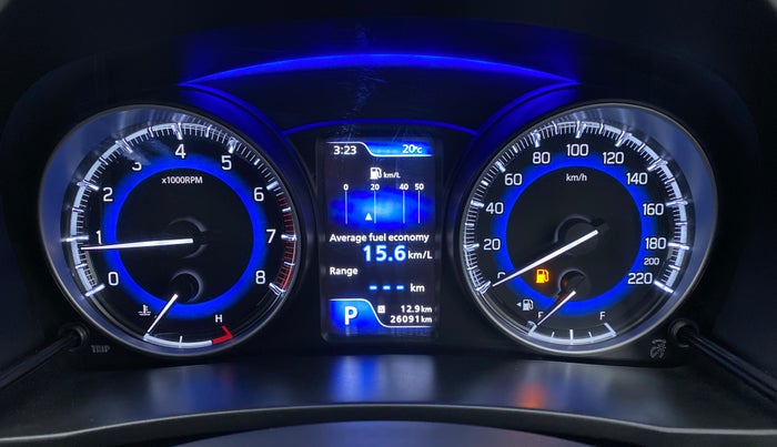 2020 Maruti Baleno ZETA CVT PETROL 1.2, Petrol, Automatic, 26,091 km, Odometer Image