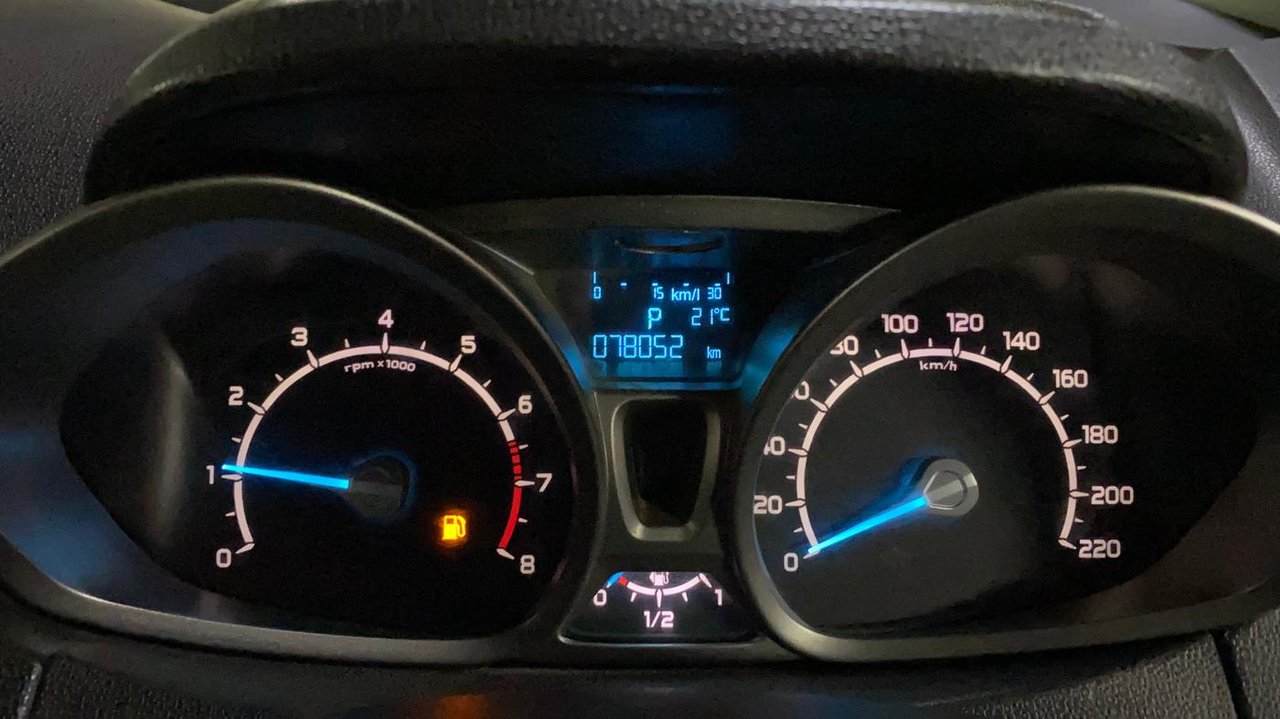 2015 Ford Ecosport TITANIUM 1.5L PETROL AT, Petrol, Automatic, 78,110 km, Odometer Image