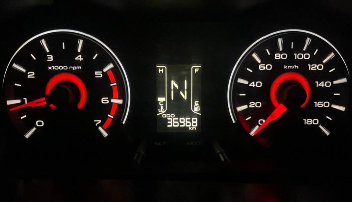 2017 Mahindra Kuv100 K6 PLUS 6 STR, Petrol, Manual, 36,967 km, Odometer Image