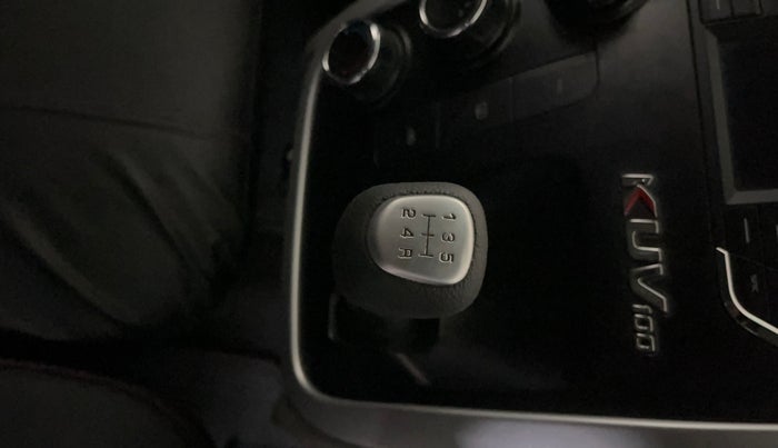 2017 Mahindra Kuv100 K6 PLUS 6 STR, Petrol, Manual, 36,967 km, Gear Lever