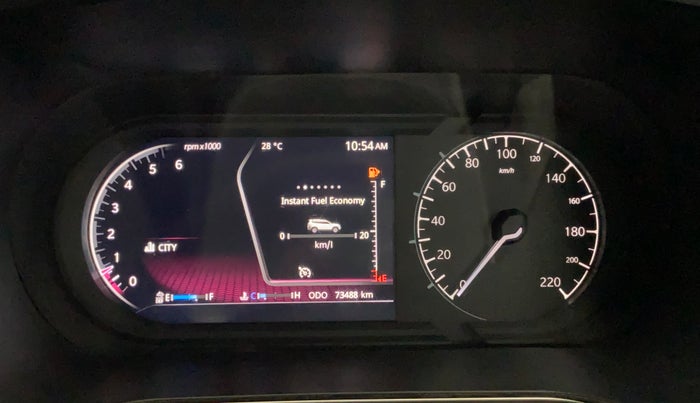 2022 Tata Safari XZ PLUS DARK EDITION, Diesel, Manual, 73,479 km, Odometer Image