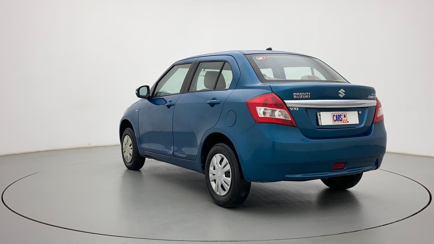 2012 Maruti Swift Dzire VXI, Petrol, Manual, 1,24,919 km, Left Back Diagonal
