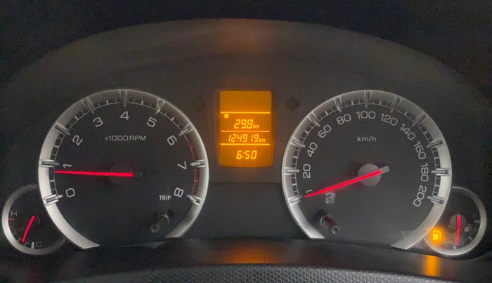 2012 Maruti Swift Dzire VXI, Petrol, Manual, 1,24,919 km, Odometer Image