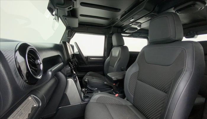 2021 Mahindra Thar LX PETROL HT 4WD AT, Petrol, Automatic, 3,877 km, Right Side Front Door Cabin