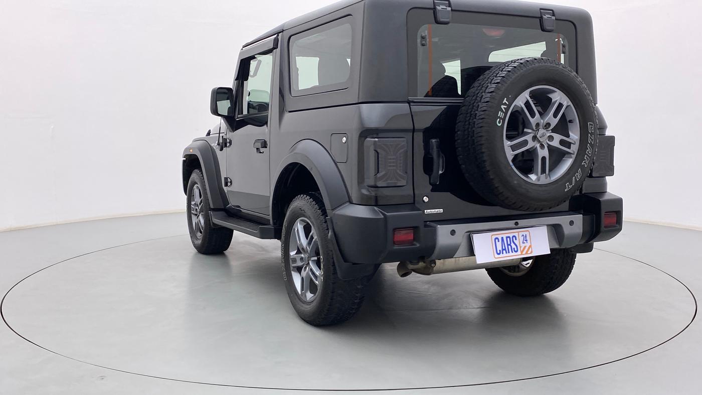 2021 Mahindra Thar LX PETROL HT 4WD AT, Petrol, Automatic, 3,877 km, Left Back Diagonal