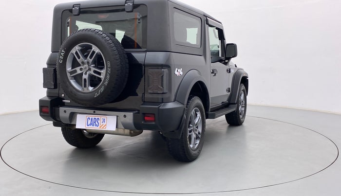 2021 Mahindra Thar LX PETROL HT 4WD AT, Petrol, Automatic, 3,877 km, Right Back Diagonal