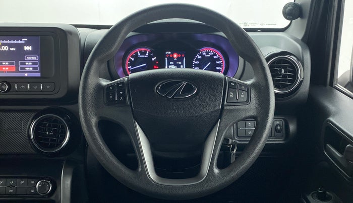 2021 Mahindra Thar LX PETROL HT 4WD AT, Petrol, Automatic, 3,877 km, Steering Wheel Close Up