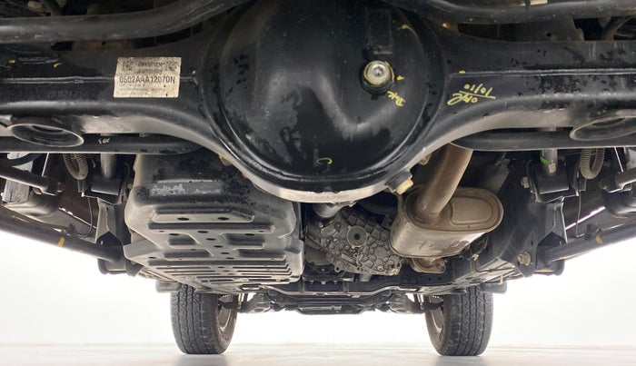 2021 Mahindra Thar LX PETROL HT 4WD AT, Petrol, Automatic, 3,877 km, Rear Underbody