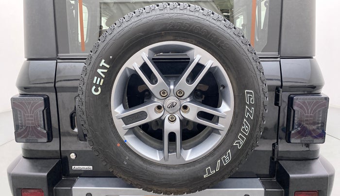2021 Mahindra Thar LX PETROL HT 4WD AT, Petrol, Automatic, 3,877 km, Spare Tyre
