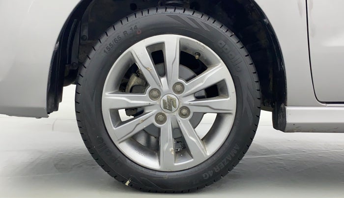 2013 Maruti Wagon R Stingray VXI, Petrol, Manual, 39,194 km, Left Front Wheel