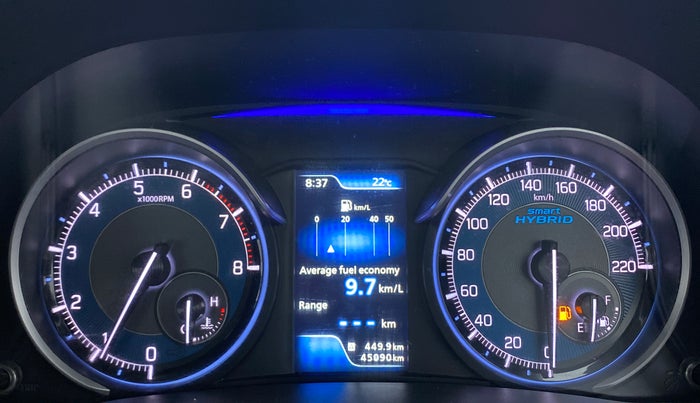 2021 Maruti XL6 ALPHA MT, Petrol, Manual, 45,089 km, Odometer Image