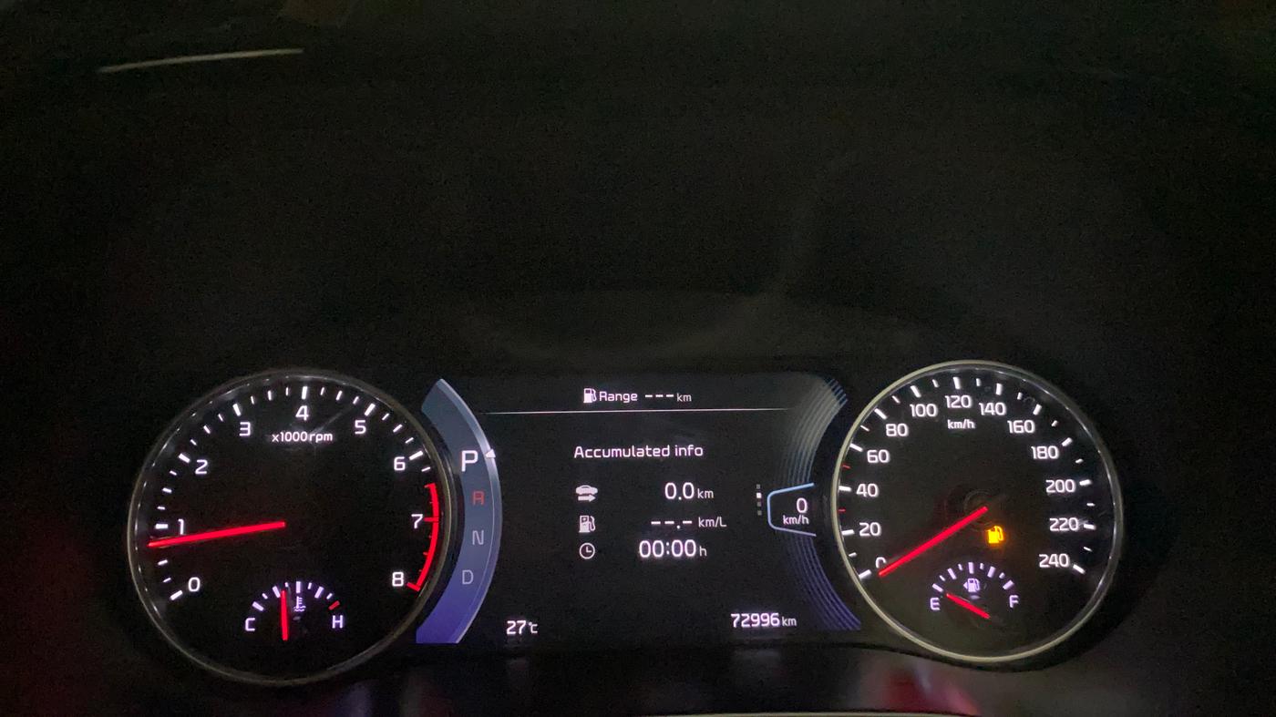 2020 KIA SELTOS GTX PLUS DCT 1.4 PETROL, Petrol, Automatic, 72,600 km, Odometer Image