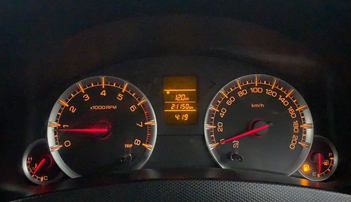 2013 Maruti Swift VXI, Petrol, Manual, 21,150 km, Odometer Image