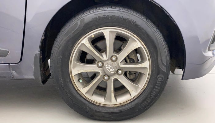 2015 Hyundai Grand i10 ASTA (O) 1.2 KAPPA VTVT, Petrol, Manual, 57,989 km, Right Front Wheel