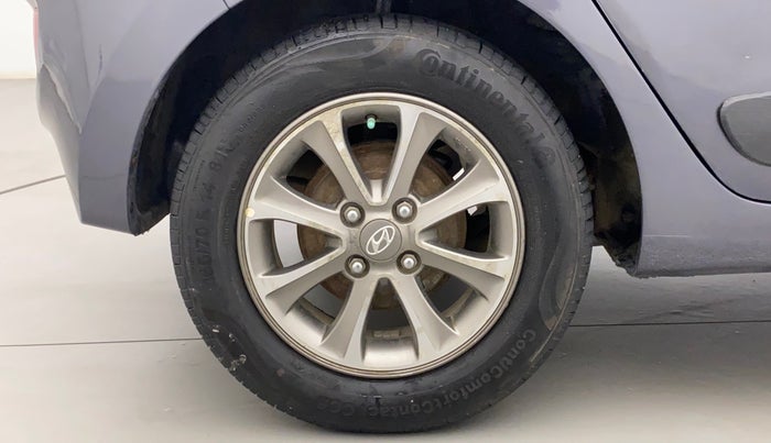 2015 Hyundai Grand i10 ASTA (O) 1.2 KAPPA VTVT, Petrol, Manual, 57,989 km, Right Rear Wheel