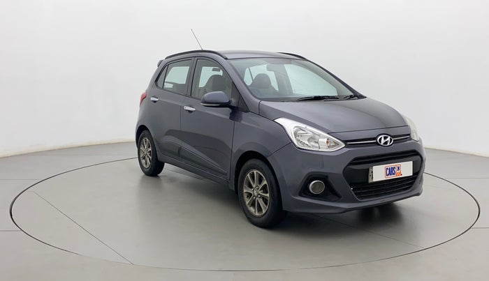 2015 Hyundai Grand i10 ASTA (O) 1.2 KAPPA VTVT, Petrol, Manual, 57,989 km, Right Front Diagonal