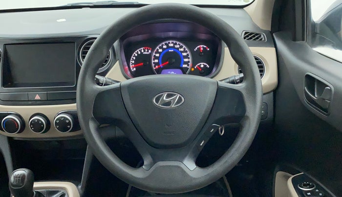 2017 Hyundai Grand i10 MAGNA 1.2 KAPPA VTVT, Petrol, Manual, 8,536 km, Steering Wheel Close Up