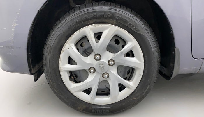 2017 Hyundai Grand i10 MAGNA 1.2 KAPPA VTVT, Petrol, Manual, 8,536 km, Left Front Wheel