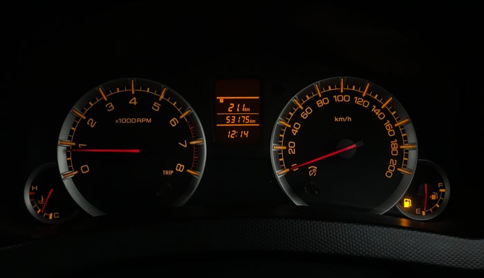 2014 Maruti Swift VXI D, Petrol, Manual, 53,190 km, Odometer Image