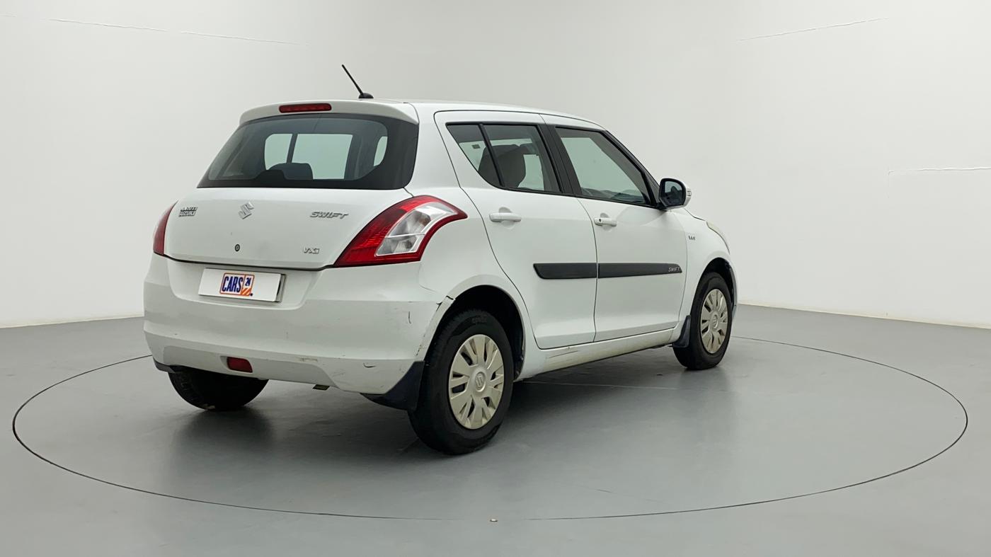 2014 Maruti Swift VXI D, Petrol, Manual, 53,190 km, Right Back Diagonal