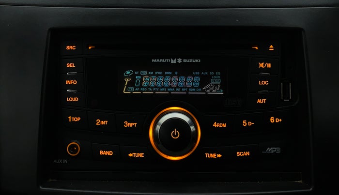 2014 Maruti Swift VXI D, Petrol, Manual, 53,190 km, Infotainment System