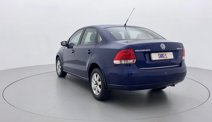 2012 Volkswagen Vento HIGHLINE DIESEL 1.6, Diesel, Manual, 1,16,545 km, Left Back Diagonal