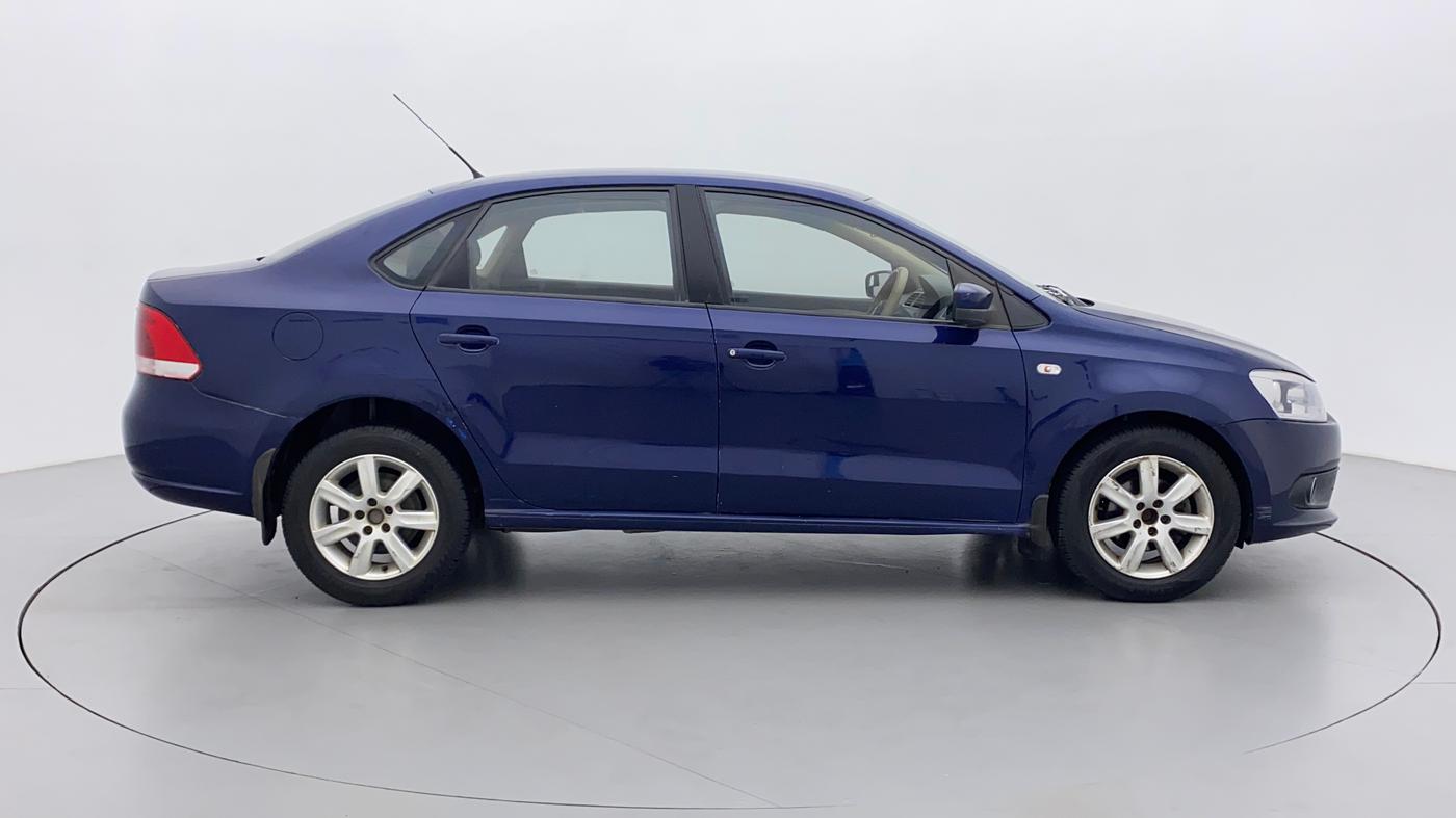 2012 Volkswagen Vento HIGHLINE DIESEL 1.6, Diesel, Manual, 1,16,545 km, Right Side View