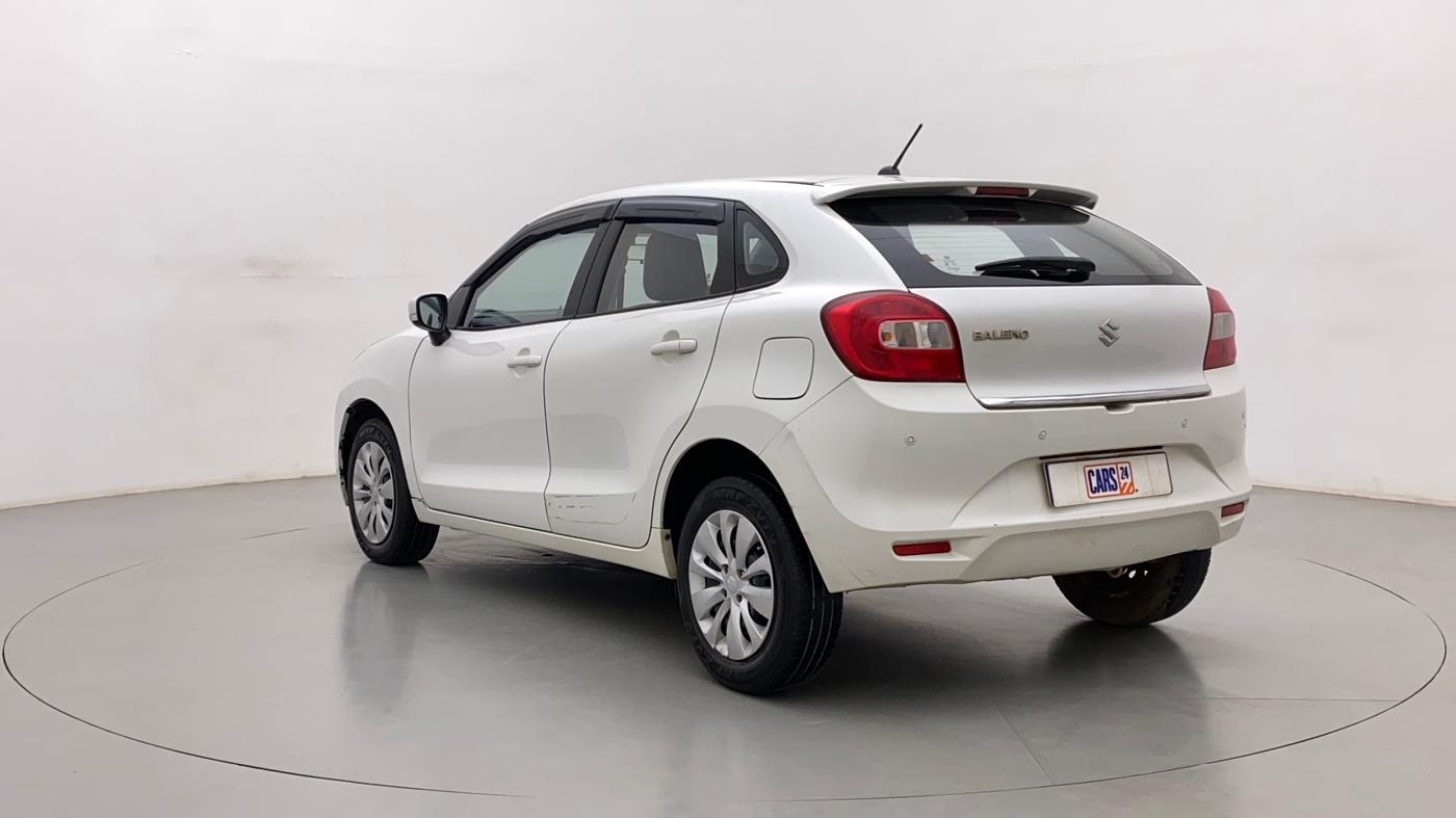 2017 Maruti Baleno DELTA CVT PETROL 1.2, Petrol, Automatic, 58,666 km, Left Back Diagonal