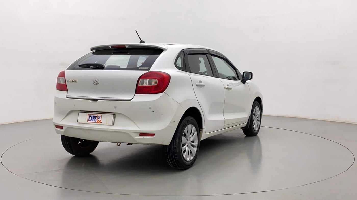 2017 Maruti Baleno DELTA CVT PETROL 1.2, Petrol, Automatic, 58,666 km, Right Back Diagonal