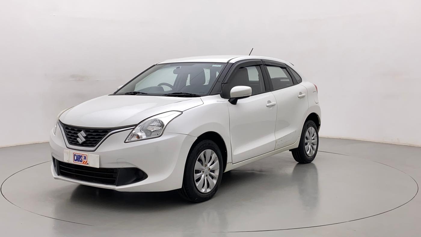 2017 Maruti Baleno DELTA CVT PETROL 1.2, Petrol, Automatic, 58,666 km, Left Front Diagonal