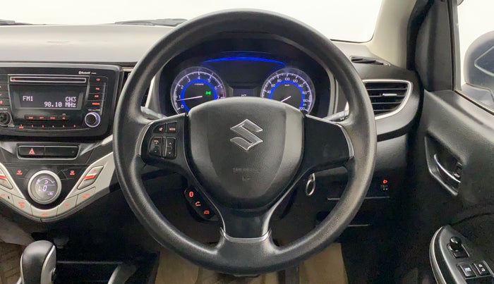 2017 Maruti Baleno DELTA CVT PETROL 1.2, Petrol, Automatic, 58,666 km, Steering Wheel Close Up