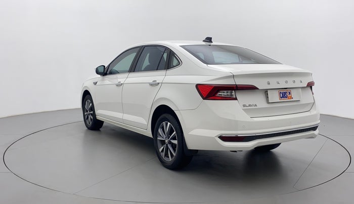 2022 Skoda SLAVIA STYLE 1.5L TSI DSG, Petrol, Automatic, 27,937 km, Left Back Diagonal