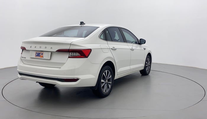 2022 Skoda SLAVIA STYLE 1.5L TSI DSG, Petrol, Automatic, 27,937 km, Right Back Diagonal