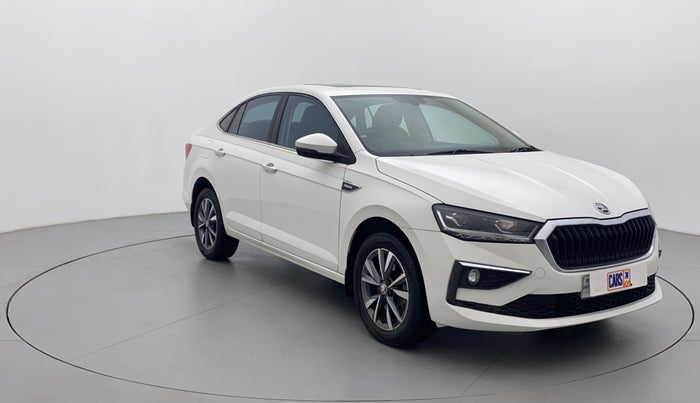2022 Skoda SLAVIA STYLE 1.5L TSI DSG, Petrol, Automatic, 27,937 km, Right Front Diagonal