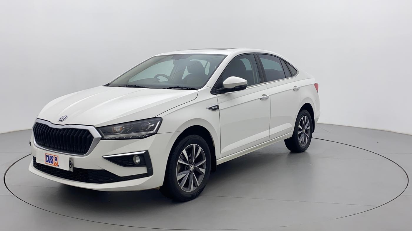 2022 Skoda SLAVIA STYLE 1.5L TSI DSG, Petrol, Automatic, 27,937 km, Left Front Diagonal