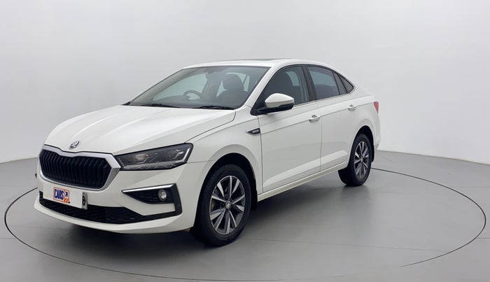2022 Skoda SLAVIA STYLE 1.5L TSI DSG, Petrol, Automatic, 27,937 km, Left Front Diagonal