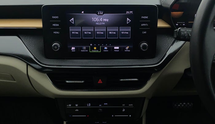 2022 Skoda SLAVIA STYLE 1.5L TSI DSG, Petrol, Automatic, 27,937 km, Air Conditioner