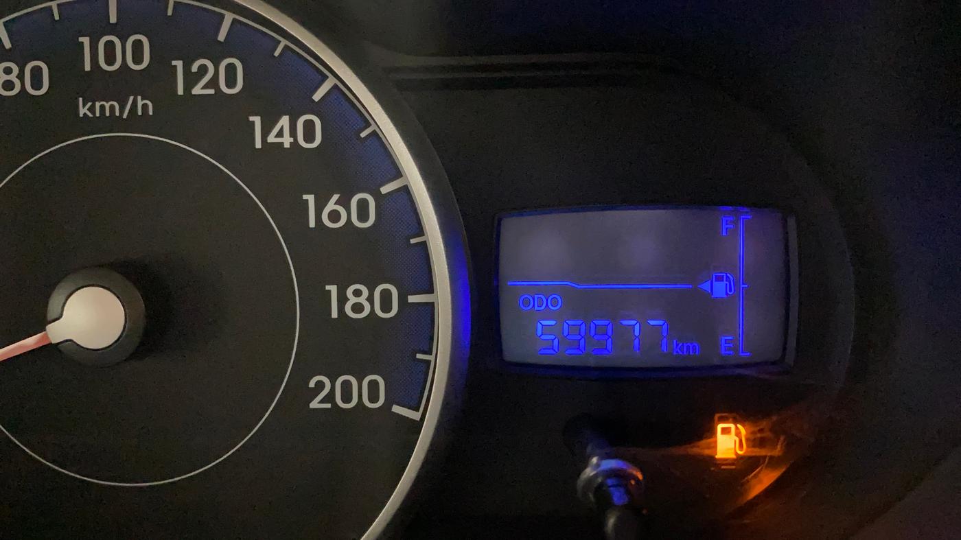 2015 Hyundai i10 SPORTZ 1.1, Petrol, Manual, 59,954 km, Odometer Image