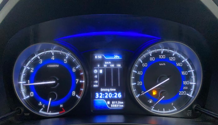 2020 Toyota Glanza G, CNG, Manual, 55,831 km, Odometer Image