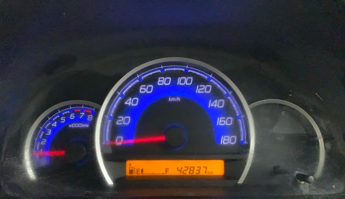 2017 Maruti Wagon R 1.0 VXI, Petrol, Manual, 42,837 km, Odometer Image